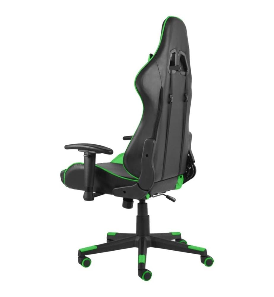 Gaming-Stuhl Drehbar Grün PVC