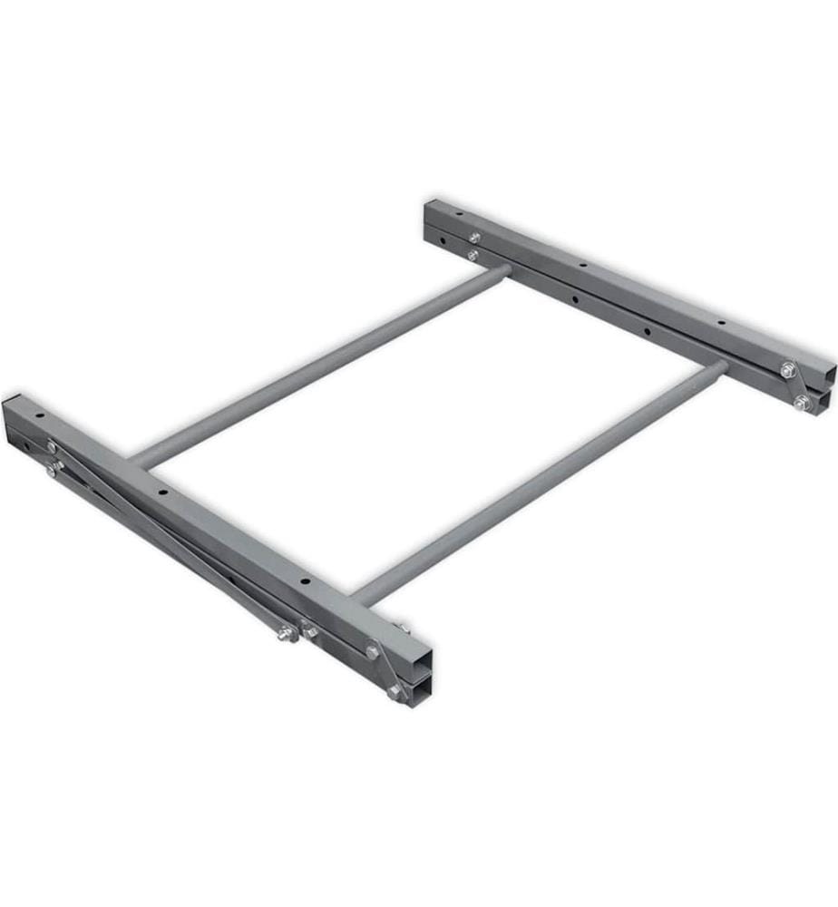 Porte-pneus argenté acier