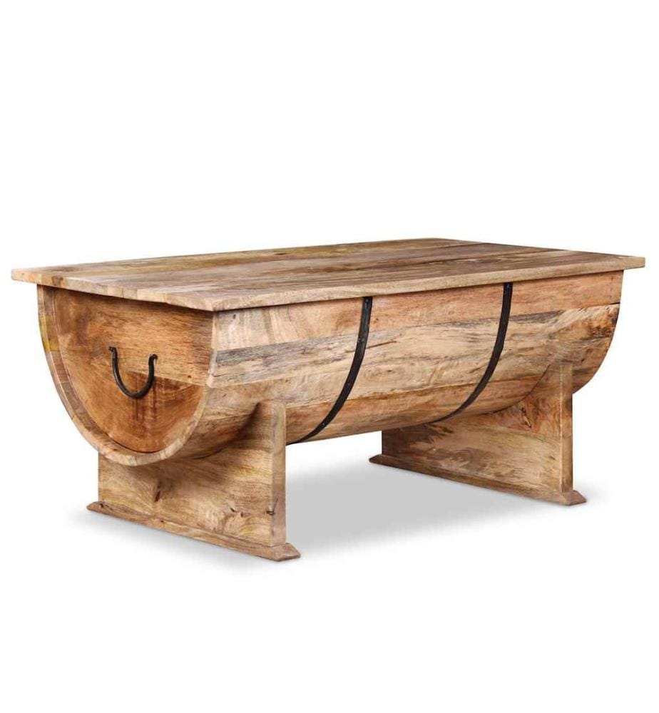Couchtisch Massivholz Mango 88x50x40 cm