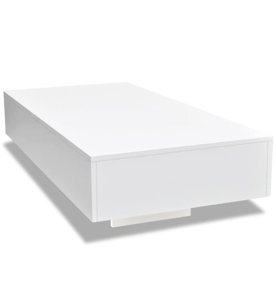 Couchtisch Hochglanz Weiss