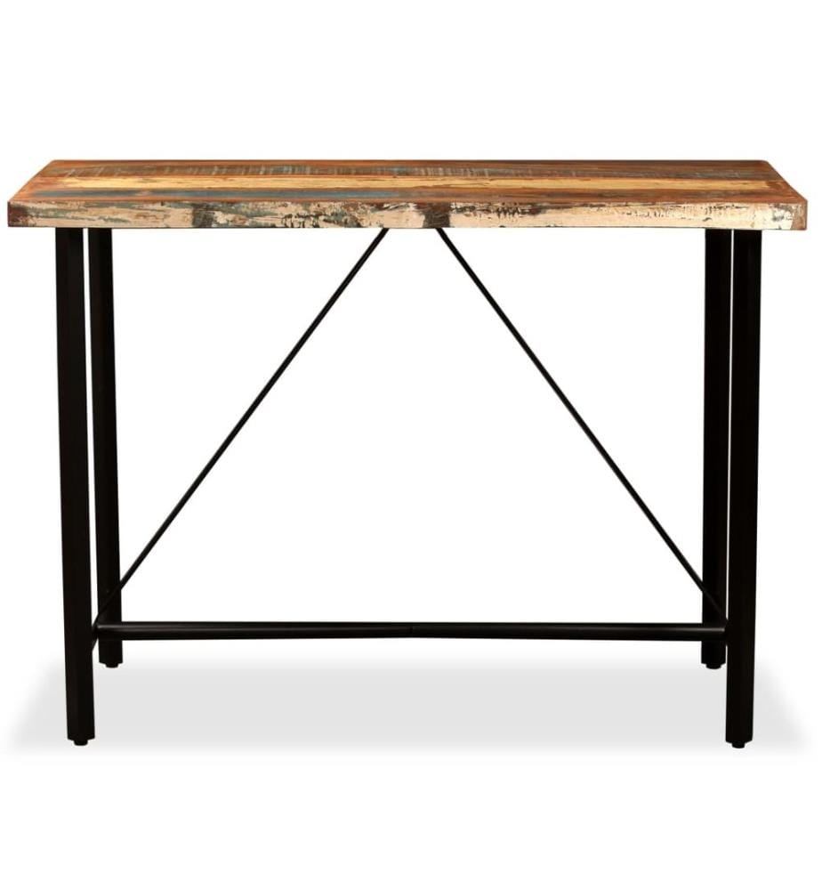 Bartisch Altholz Massiv 120x60x107 cm
