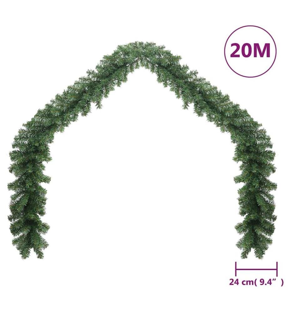 Guirlande de Noël PVC 20 m