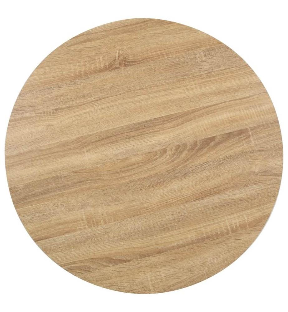 Bistrotisch Hellbraun 80 cm MDF