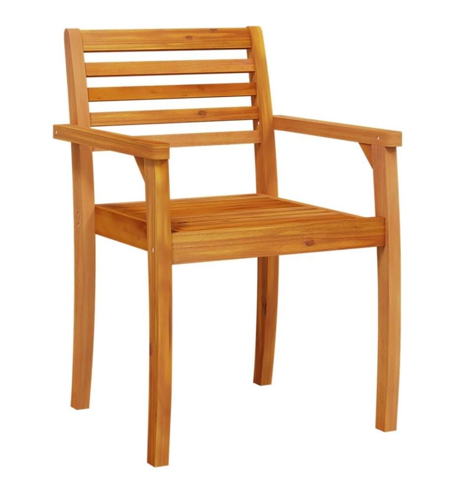 Gartenstühle 8 Stk. 59x55x85 cm Massivholz Akazie
