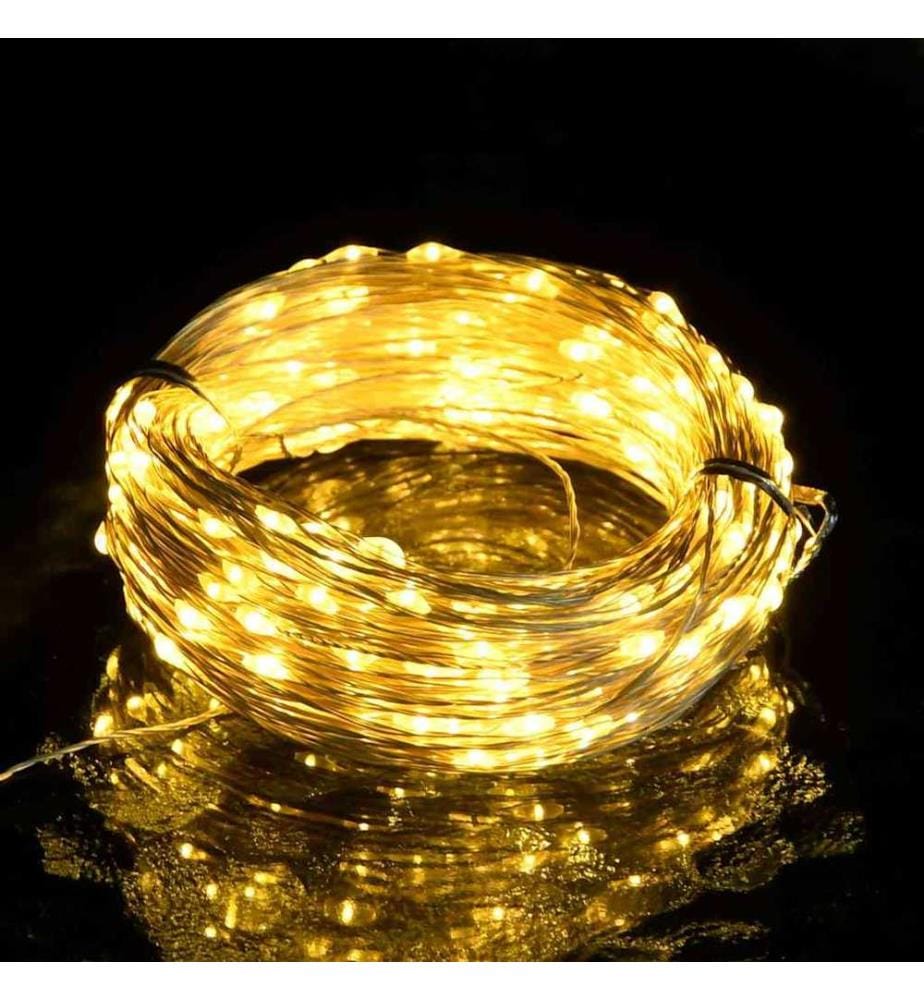 Guirlande LED avec 300 LED Blanc chaud 30 m