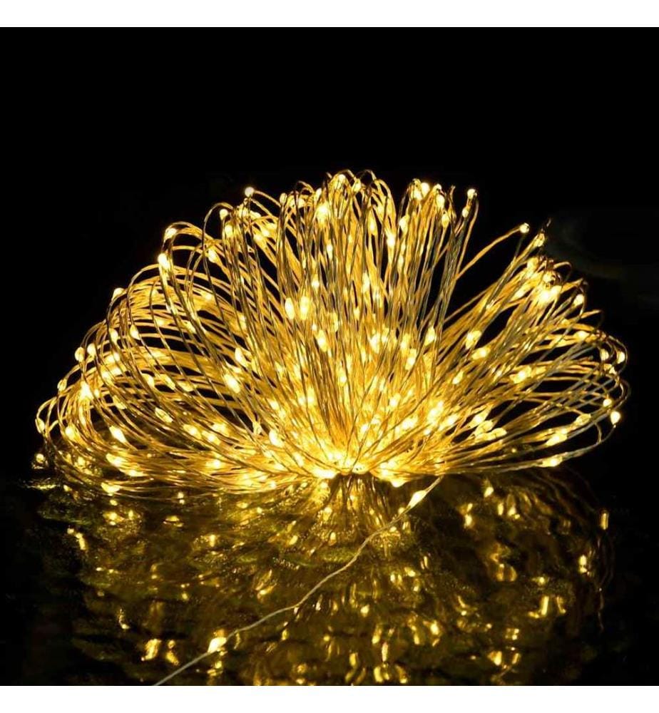 Guirlande LED avec 300 LED Blanc chaud 30 m