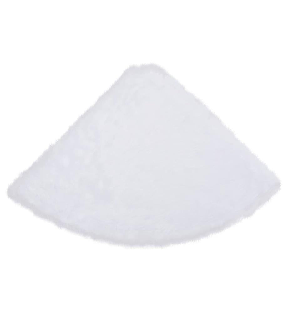 Weihnachtsbaumrock Weiss 122 cm Kunstfell