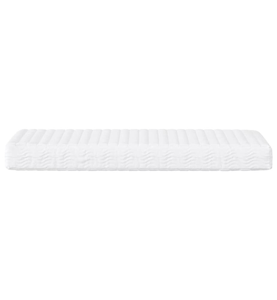 Matelas en mousse blanc 90x200 cm dureté H2 H3