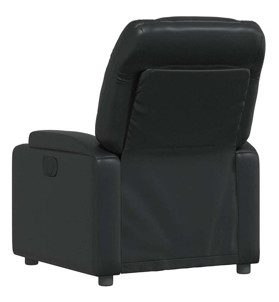 Relaxsessel Schwarz Kunstleder
