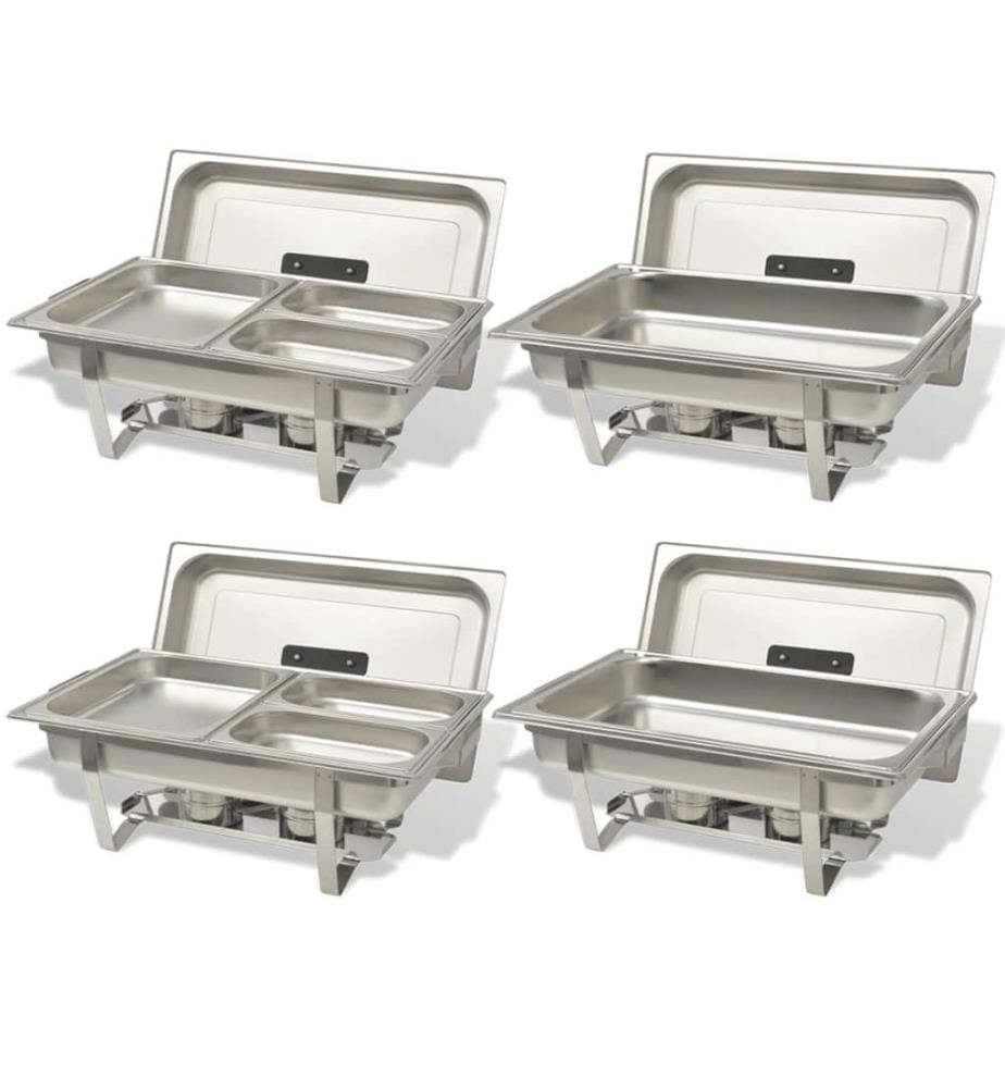 Chafing Dish Set 4-tlg. Edelstahl