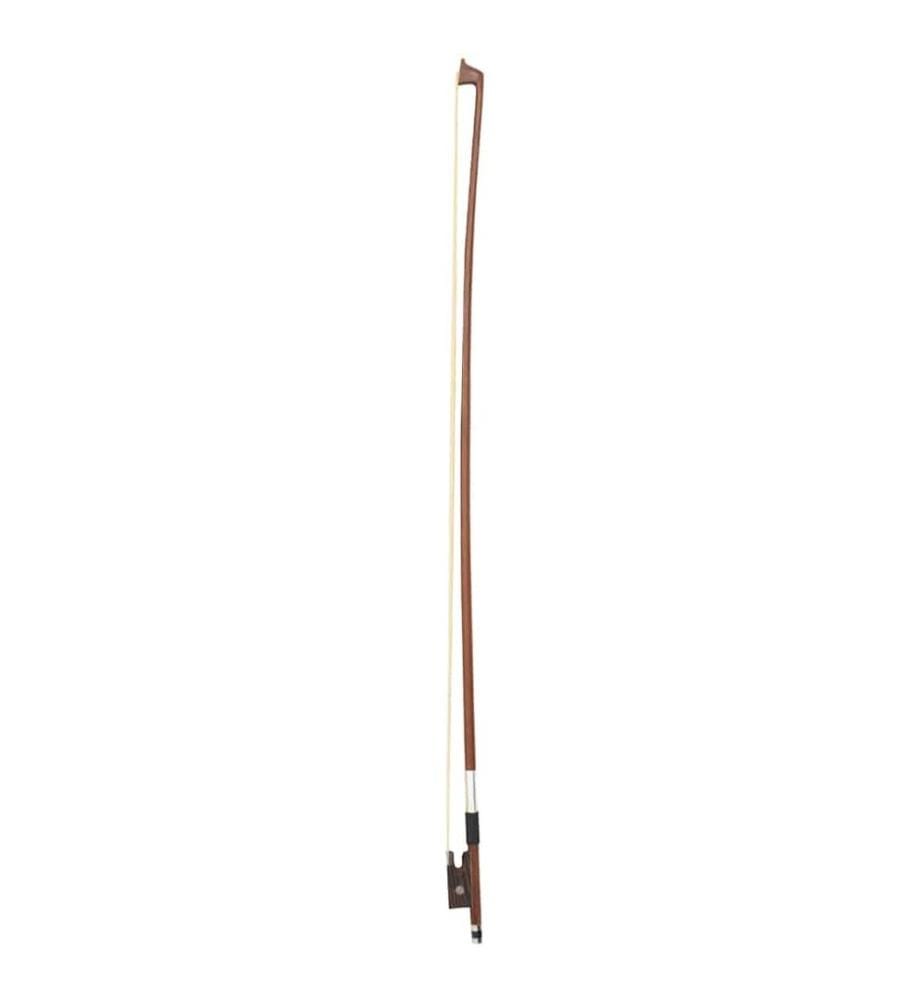 Violine Komplettset mit Bogen und Kinnhalter Dunkles Holz 4/4