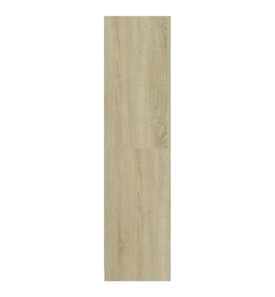 Kleiderschrank mit Schubladen Sonoma-Eiche 50x50x200 cm