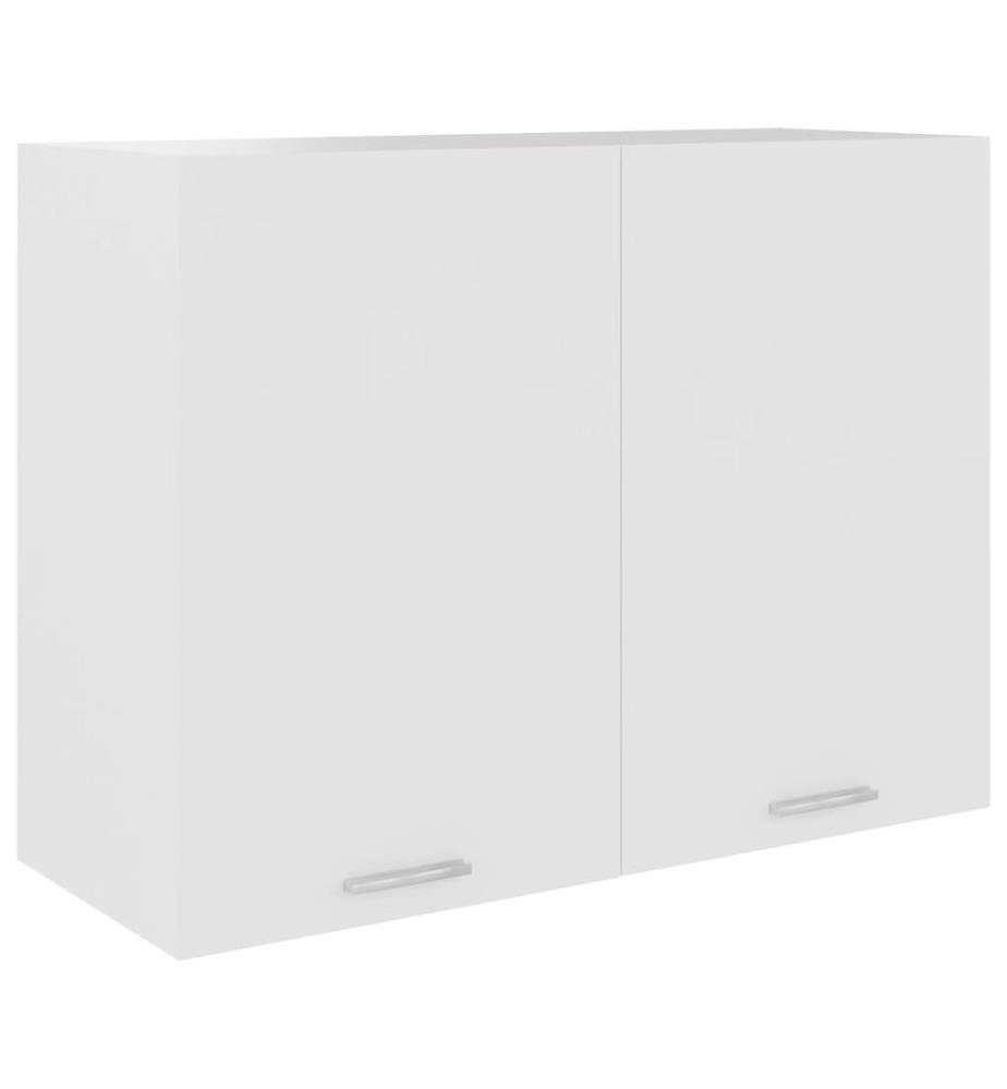 Hängeschrank Lyon Weiss 80x31x60 cm Holzwerkstoff