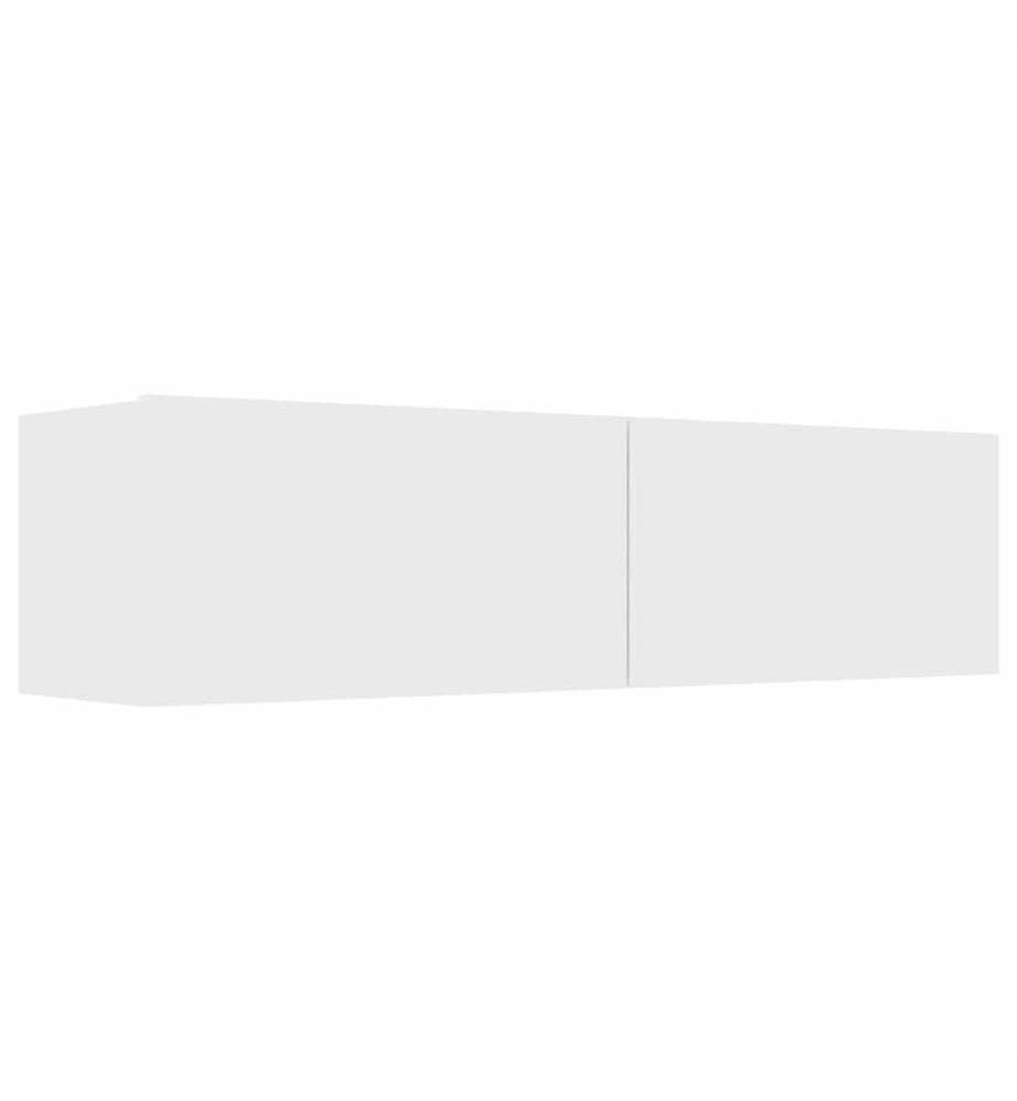 TV-Schrank Weiss 120x30x30 cm Holzwerkstoff