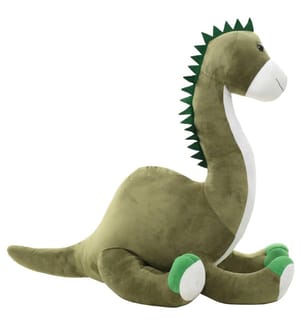 Dino Kuscheltier Brontosaurus Plüsch Grün