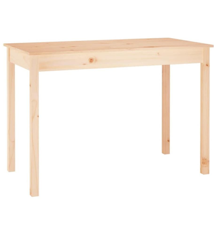Table à manger 110x55x75 cm Bois massif de pin