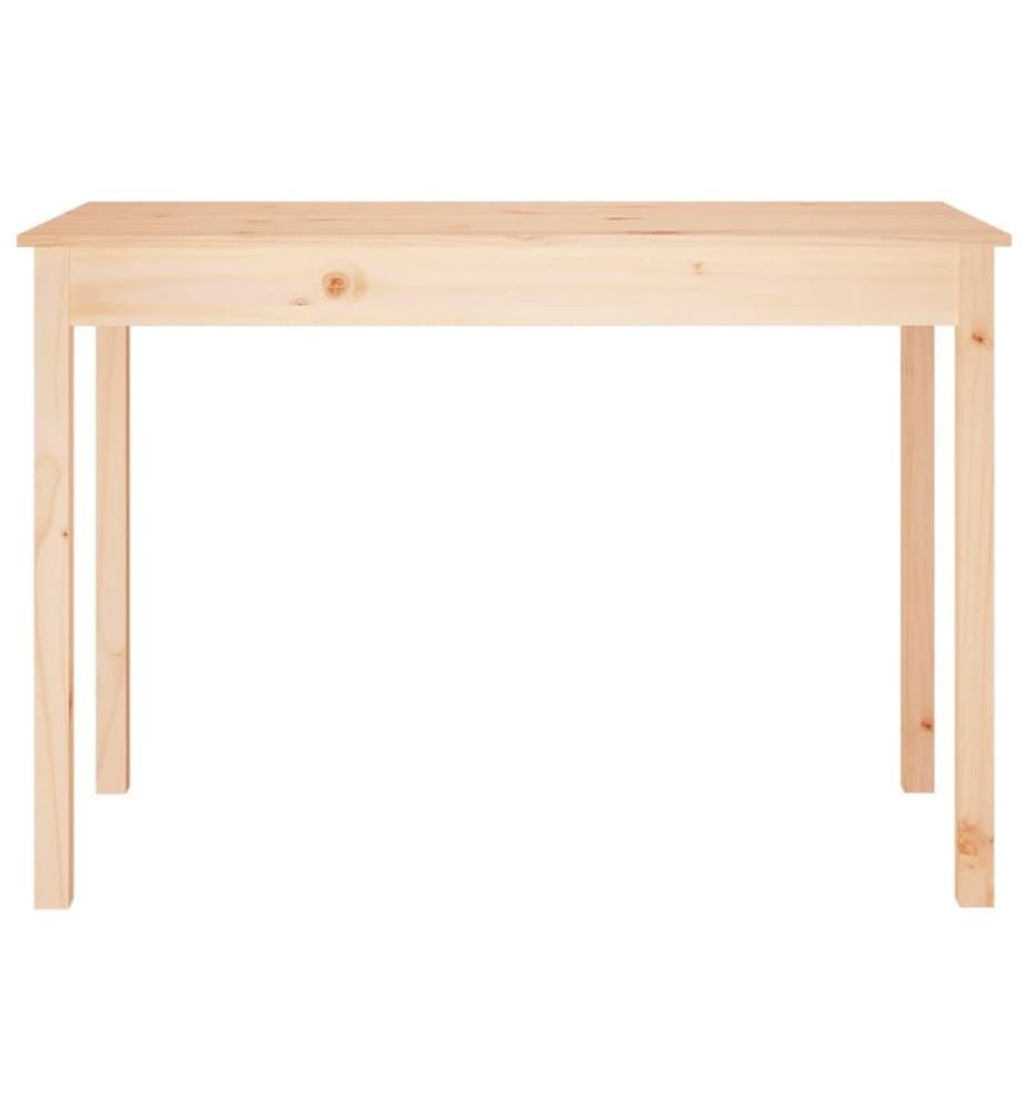 Table à manger 110x55x75 cm Bois massif de pin