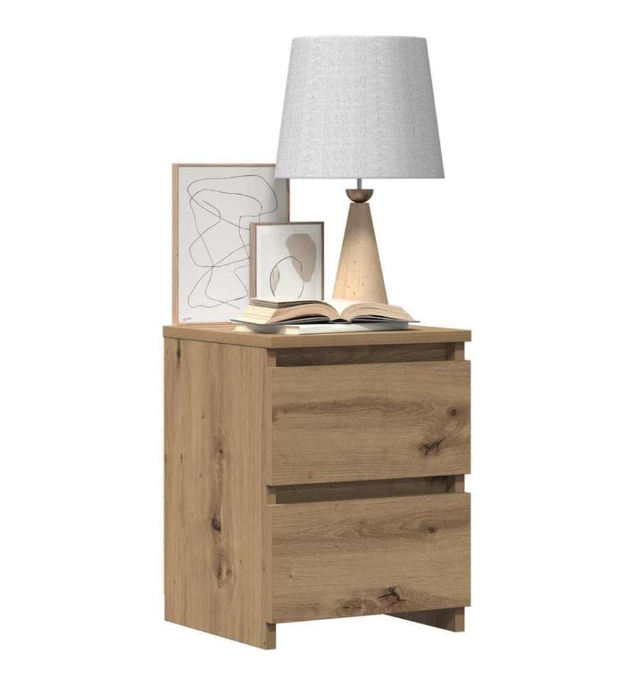 Nachttisch Artisan-Eiche 30x30x40 cm Holzwerkstoff