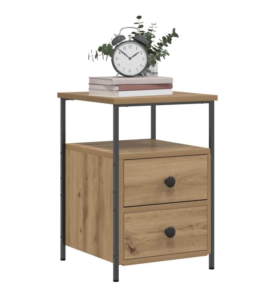 Nachttisch Artisan-Eiche 34x35,5x50 cm Holzwerkstoff