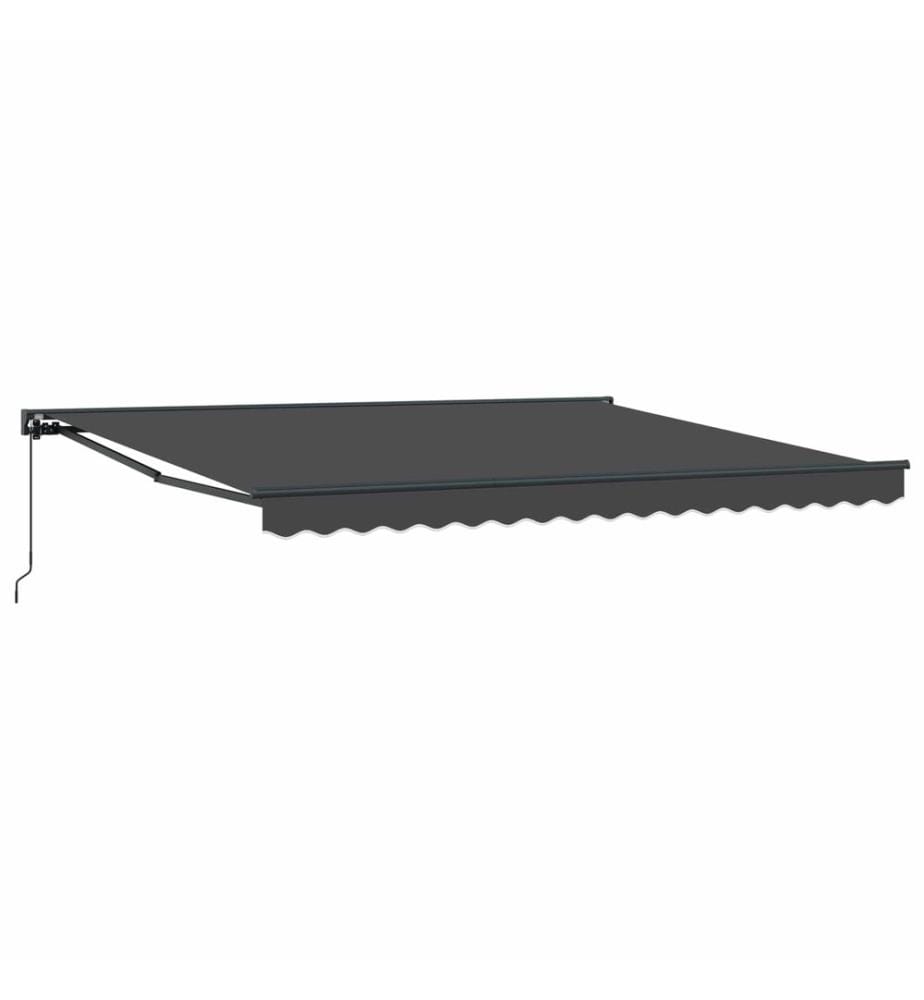 Cadre d'auvent Anthracite 400 × 300 cm