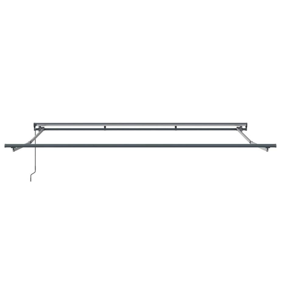Cadre d'auvent Anthracite 400 × 300 cm