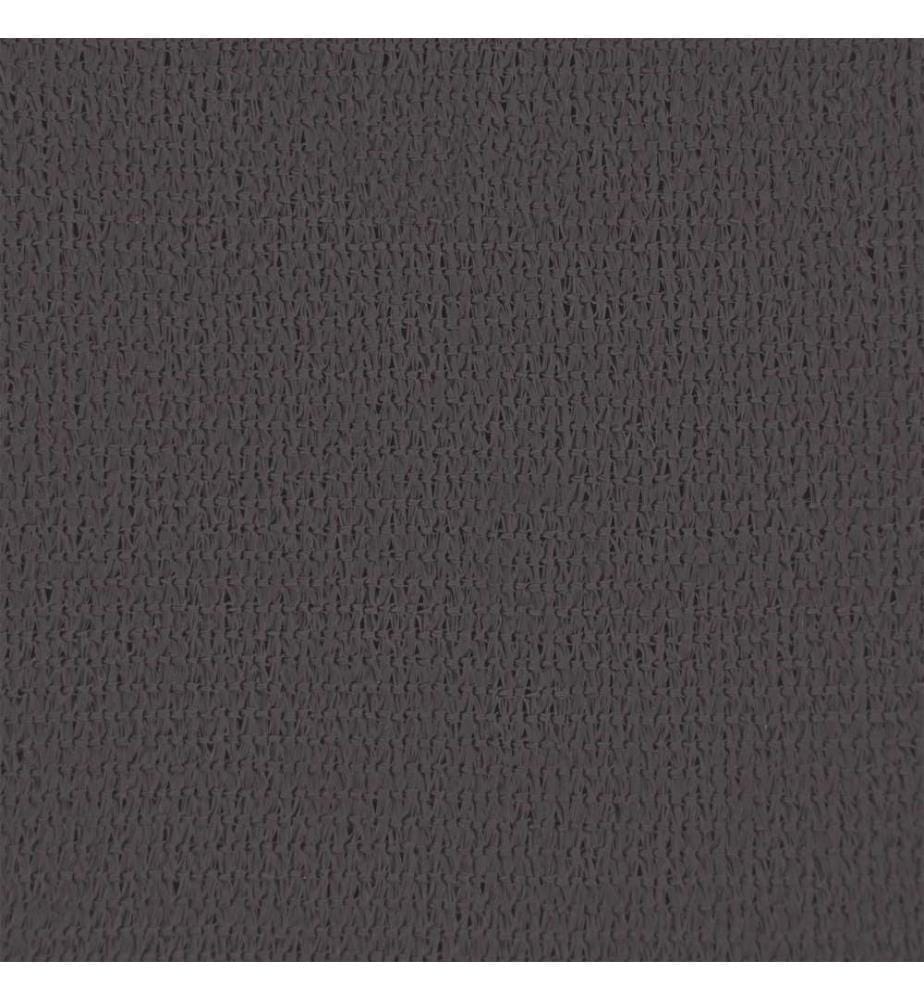 Écran de balcon Anthracite 90 x 1000 cm HDPE et Aluminium