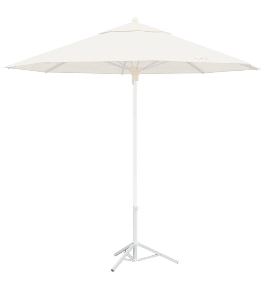 Parasol Stand Weiss Stahl for 25-32 mm Pole