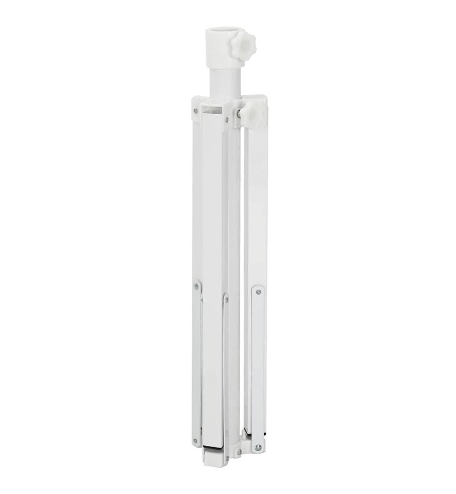Parasol Stand Weiss Stahl for 25-32 mm Pole
