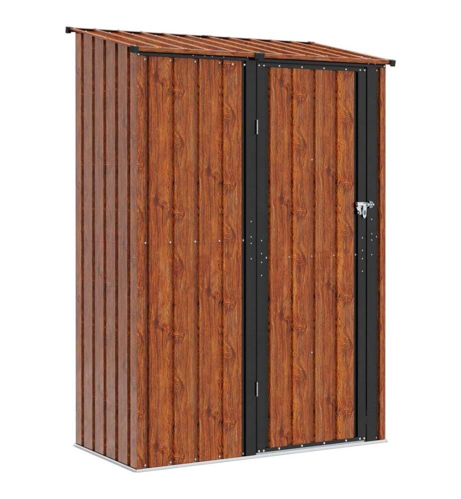 Cabanons de jardin Marron 140,5 x 74 x 200 cm Mét??