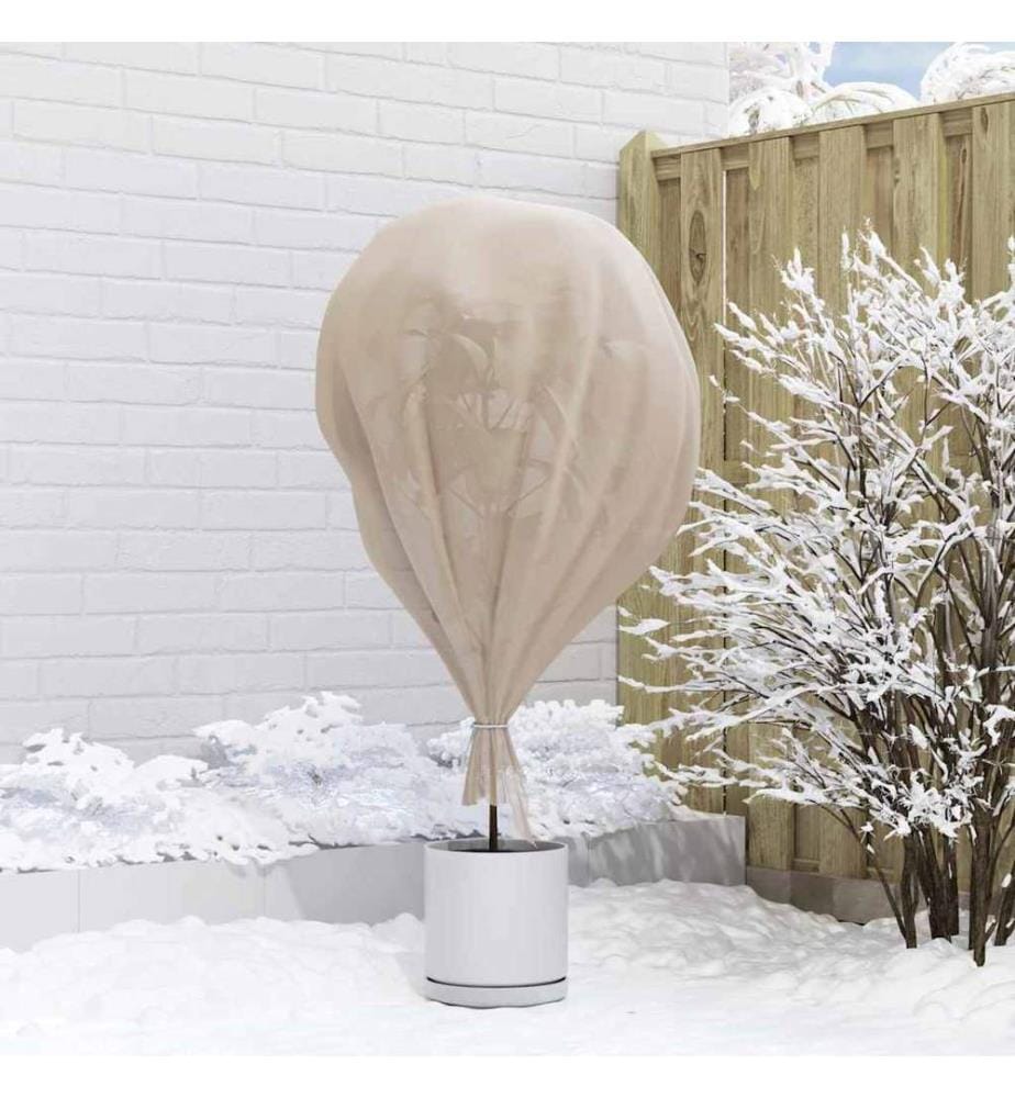 Fleece de protection des plantes contre le gel Beige 20 x 3,2 m