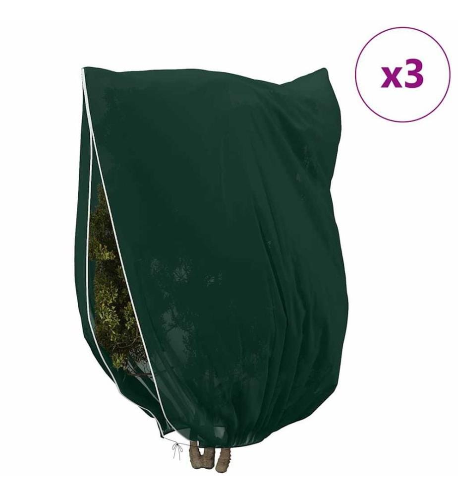 Couvercles de Fleece de Protection Anti-Gel pour Plantes 3 pcs
