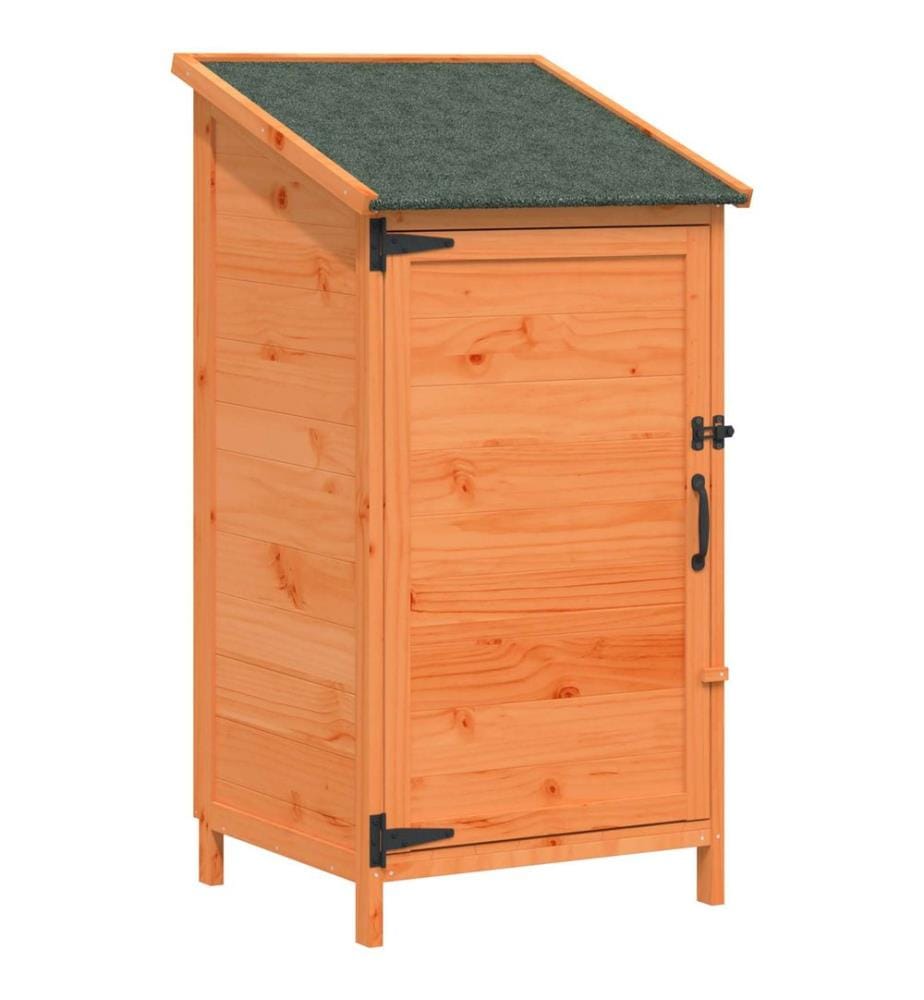 Abri de jardin Marron 59 x 56 x 113,5 cm Bois de Sapin Massif