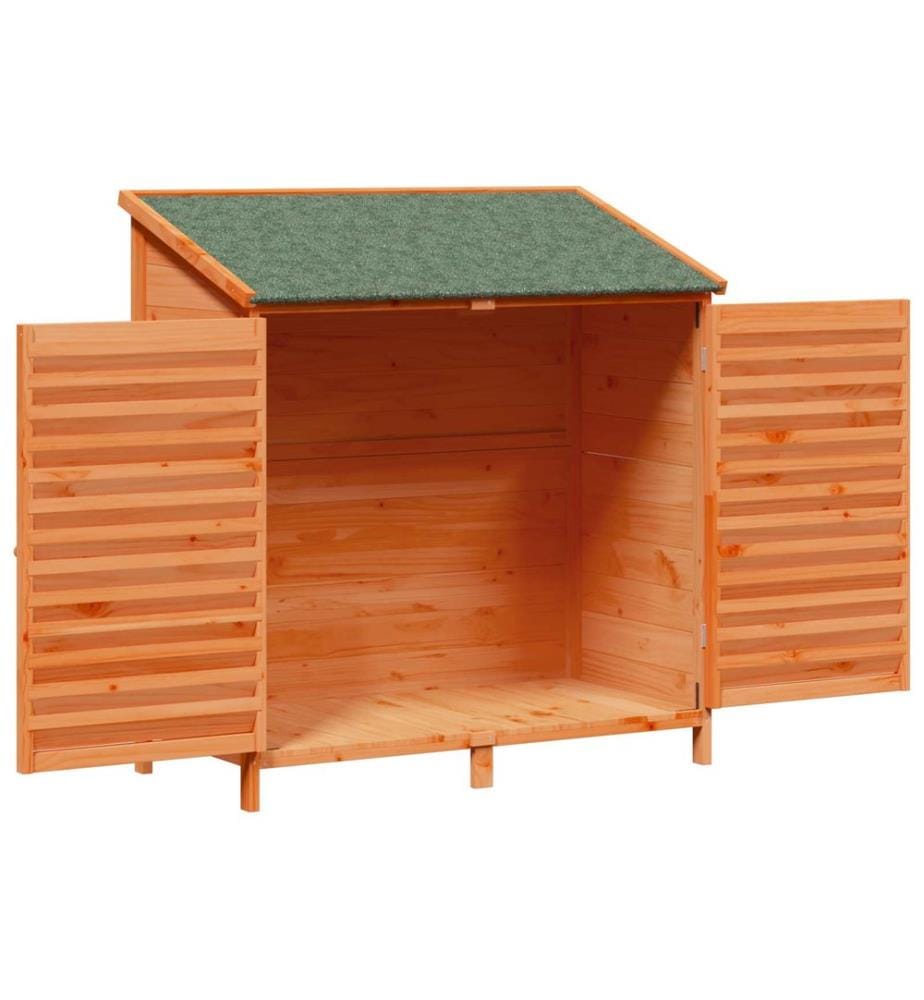 Abri de jardin Marron 106 x 56 x 113,5 cm Bois de Sapin Massif