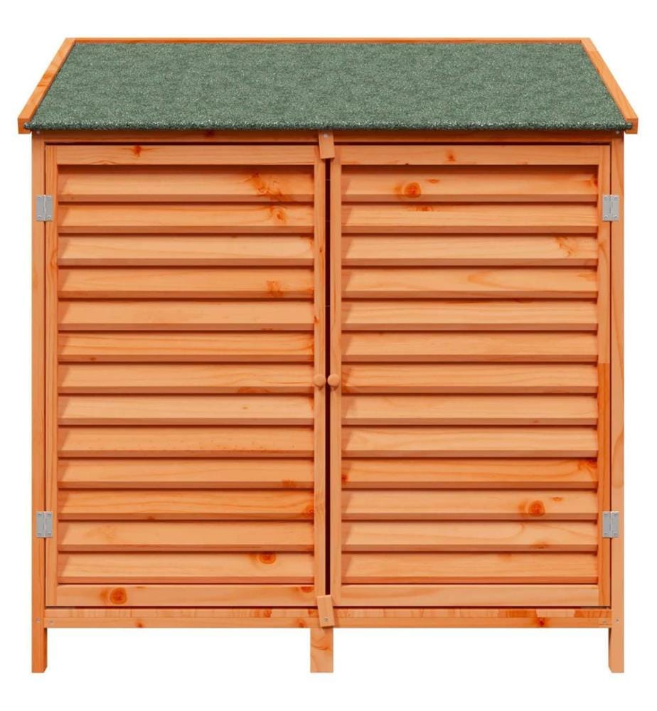 Abri de jardin Marron 106 x 56 x 113,5 cm Bois de Sapin Massif