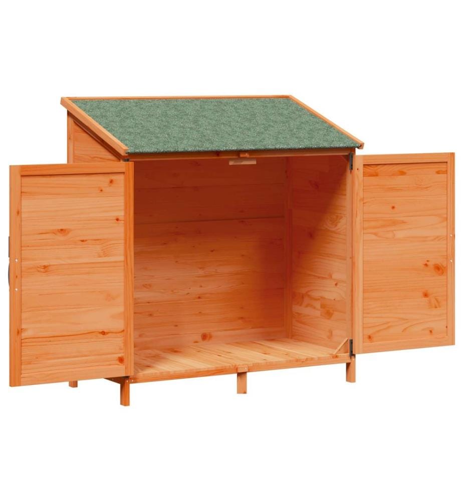 Abri de jardin Marron 106 x 56 x 113,5 cm Bois de Sapin Massif