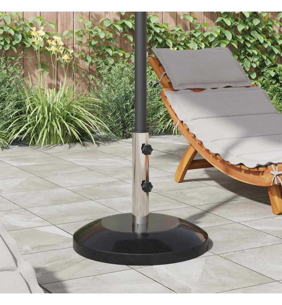 Parasolbasis für 40-50 mm Pole 26.75 kg Schwarz