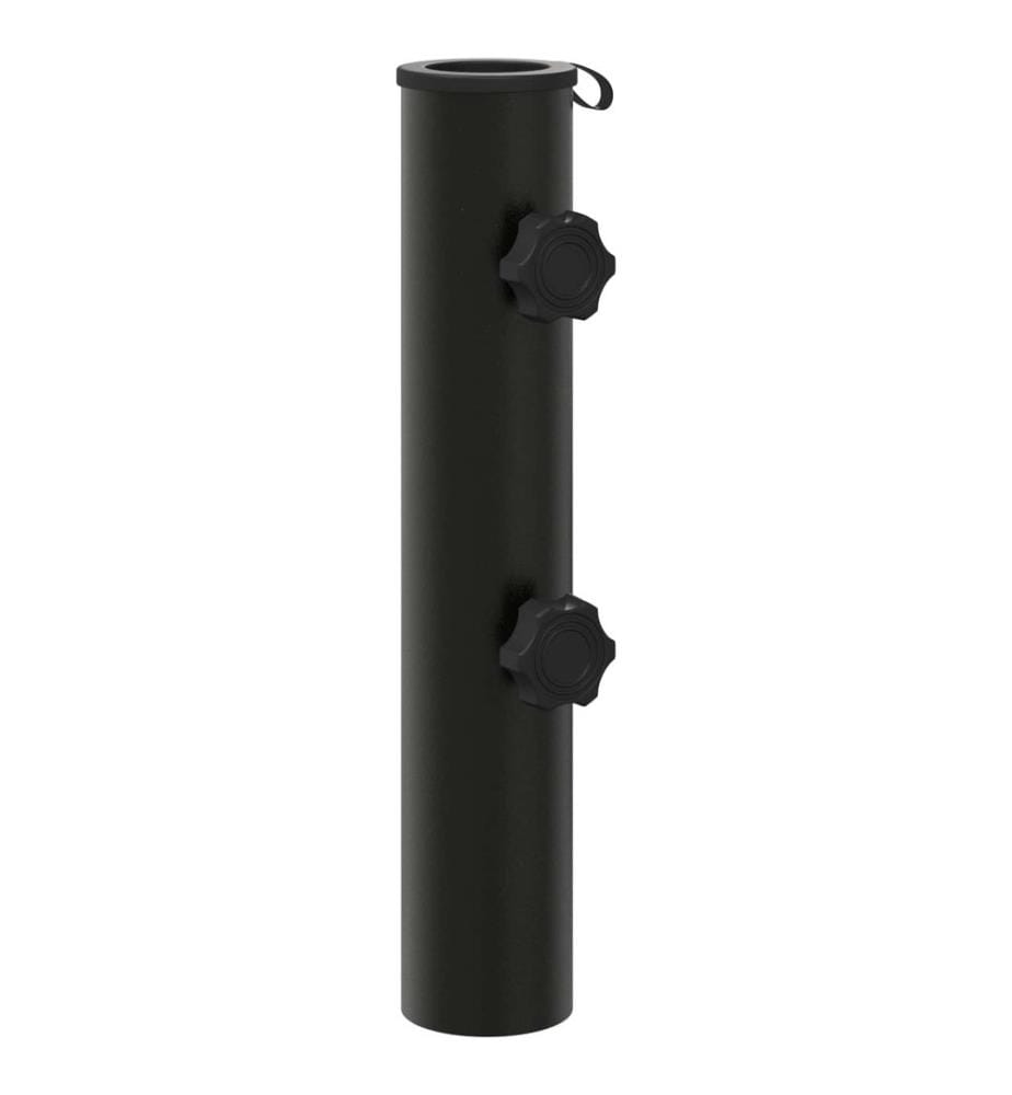 Parasol Fussrohr 0.6 kg Schwarz Eisen for 40-50 mm Pole