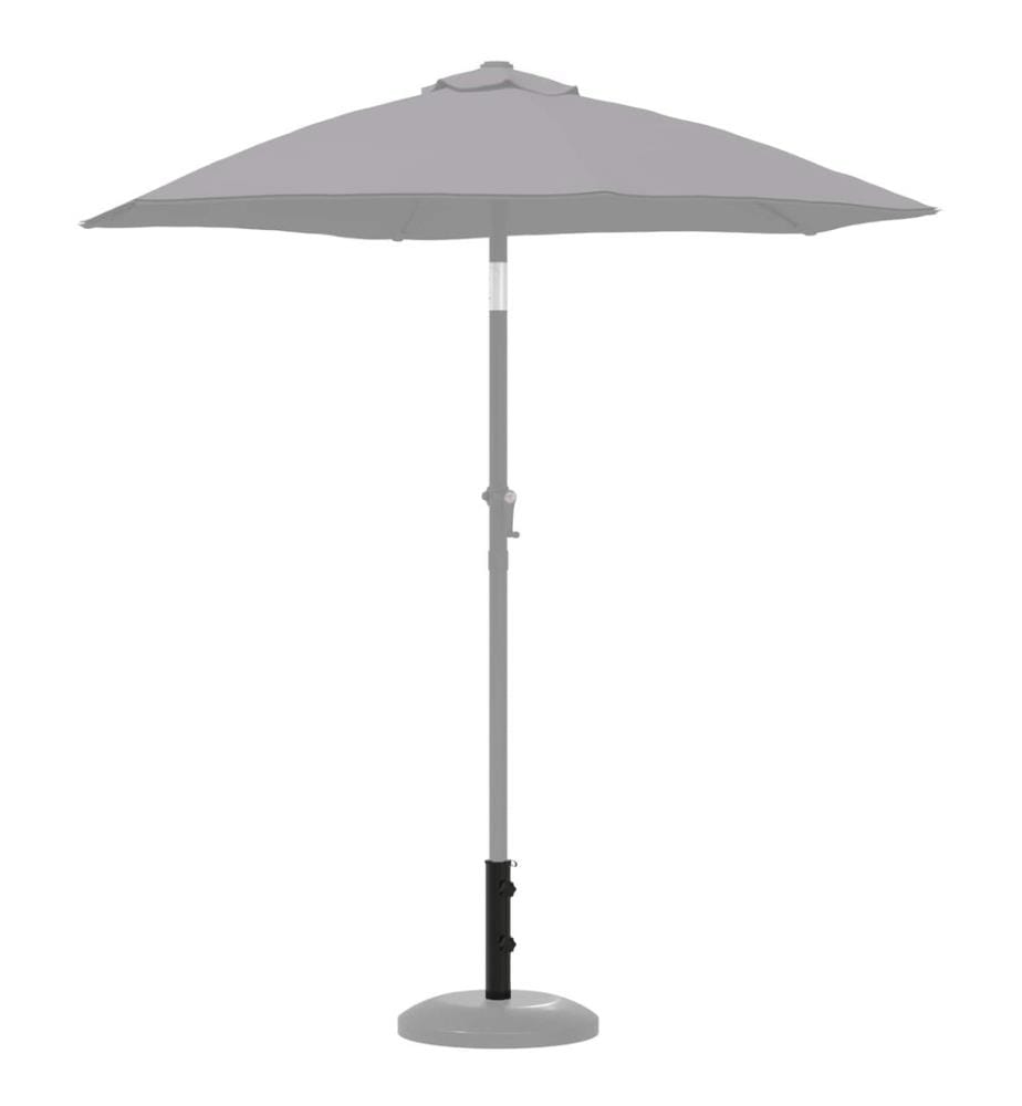 Parasol Fussrohr 0.6 kg Schwarz Eisen for 40-50 mm Pole
