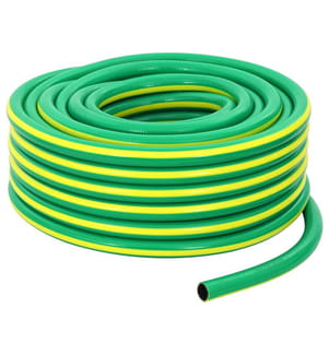 Tuyau de jardin 5 couches Vert et jaune 3 / 4'' 100 m PVC
