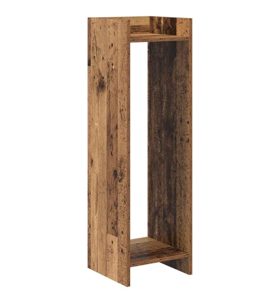 Support de Plante 2 pcs Bois ancien 30 x 30 x 100 cm