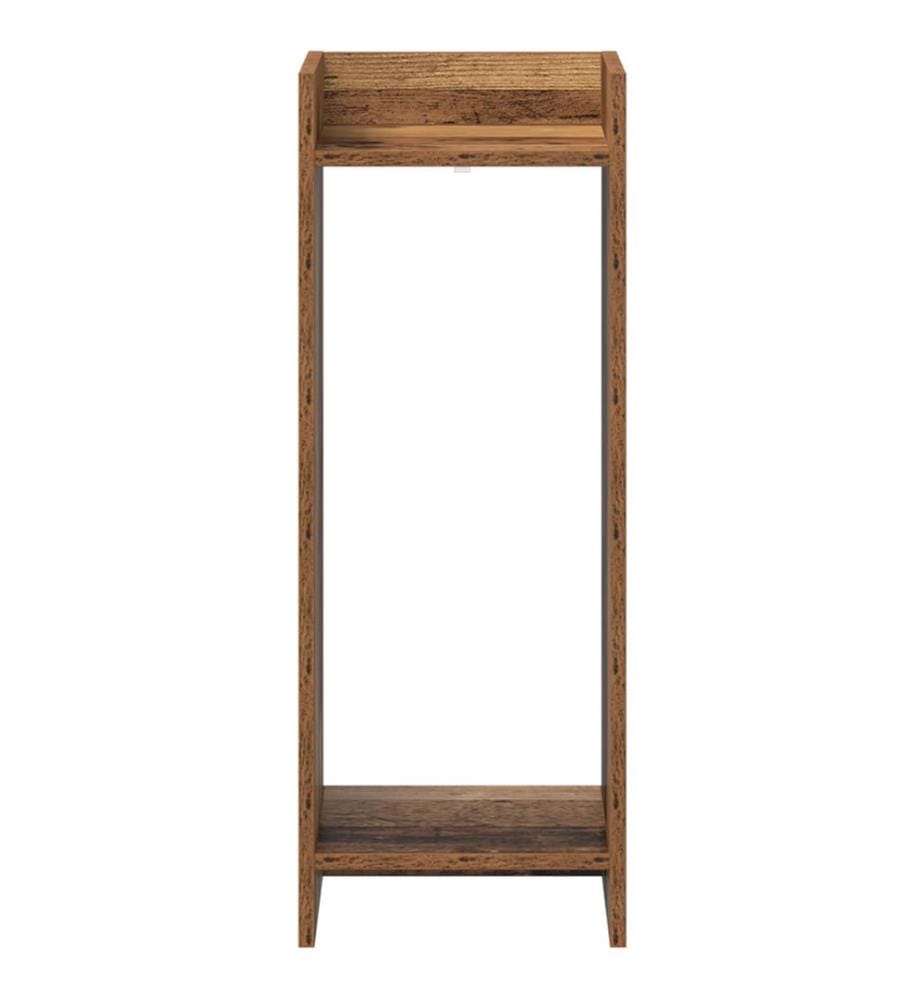 Support de Plante Bois ancien 30 x 30 x 80 cm Bois d'ingénierie