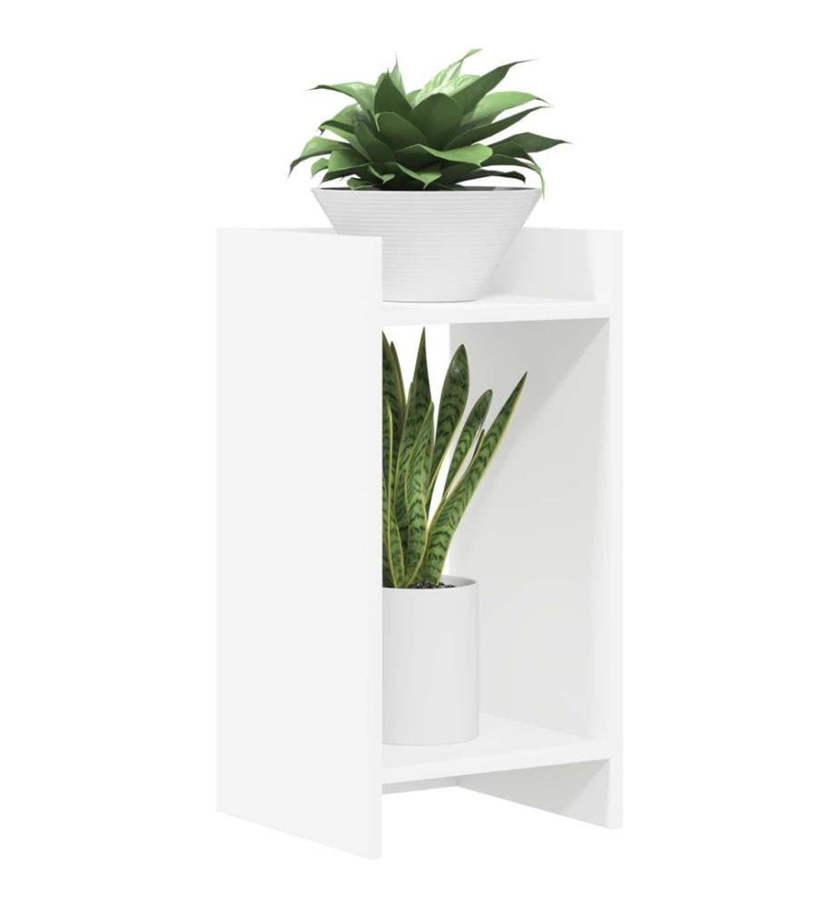 Support de Plante Blanc 30 x 30 x 60 cm Bois d'ingénierie