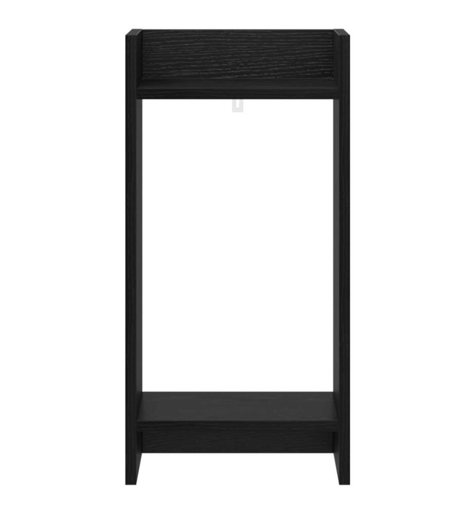 Support de Plante Chêne Noir 30 x 30 x 60 cm Bois d'ingénierie