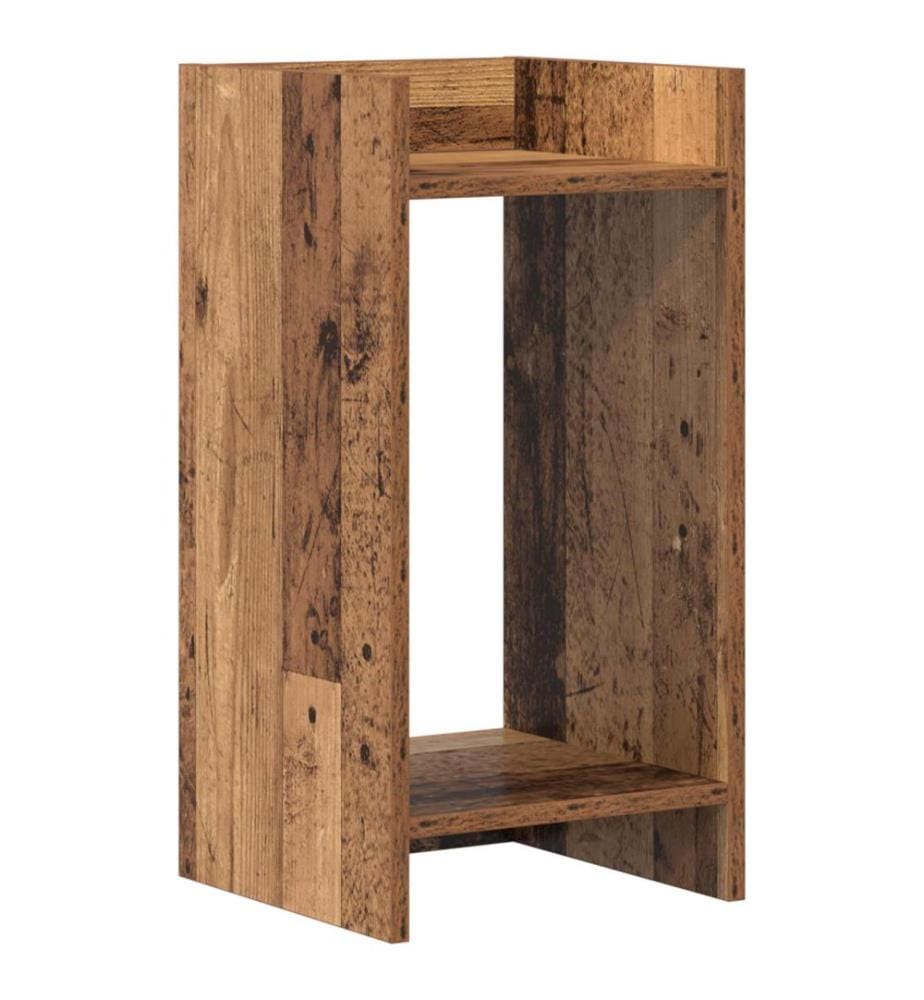 Support de Plante Bois ancien 30 x 30 x 60 cm Bois d'ingénierie