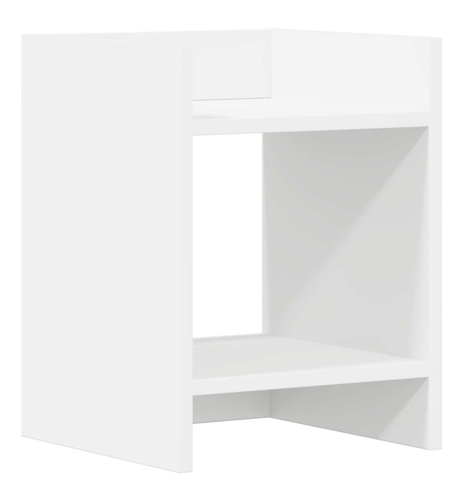 Support de Plante Blanc 30 x 30 x 40 cm Bois d'ingénierie