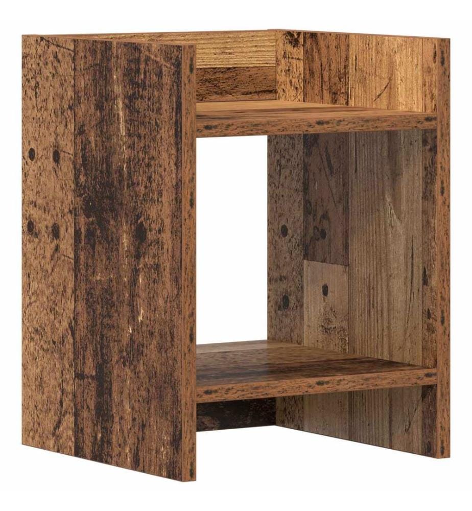 Support de Plante Bois ancien 30 x 30 x 40 cm Bois d'ingénierie