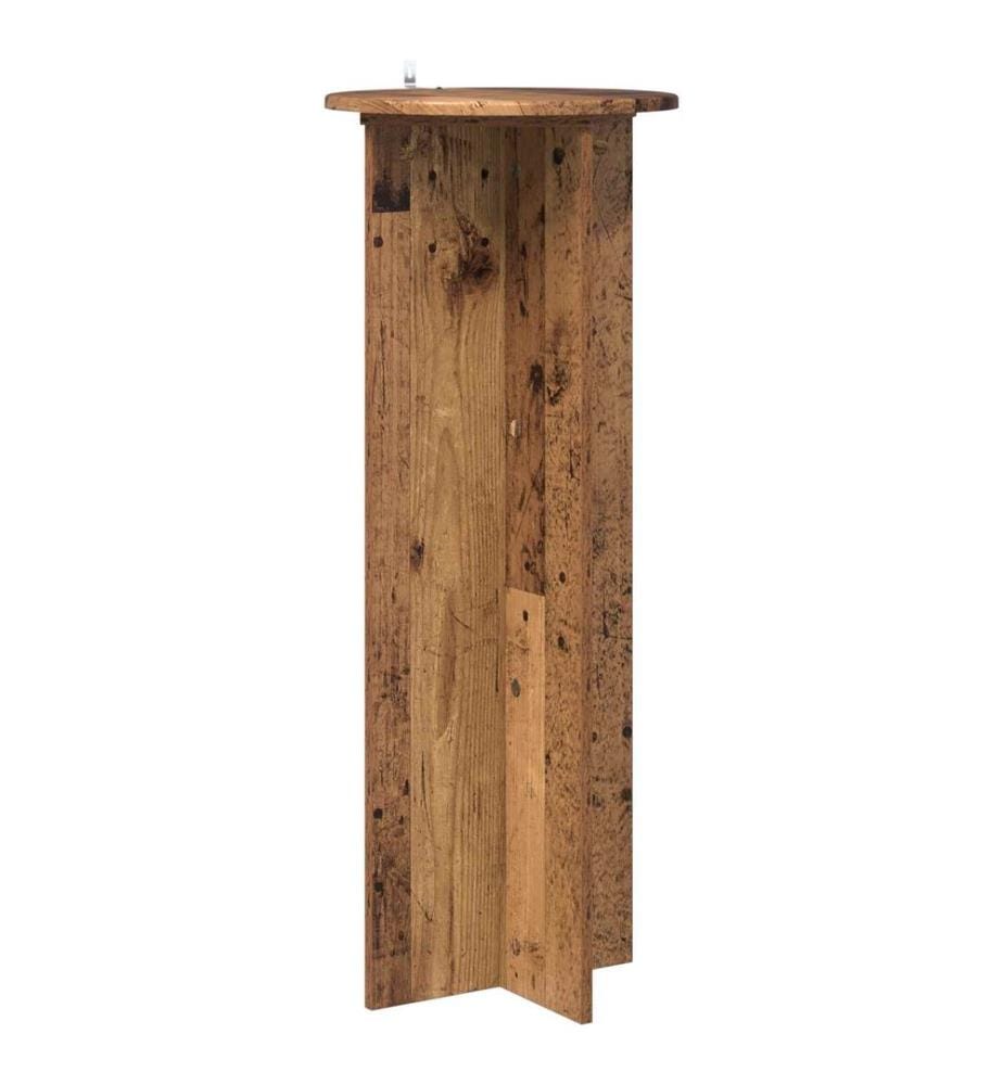 Support de Plante 2 pcs Bois ancien Ø40 x 100 cm