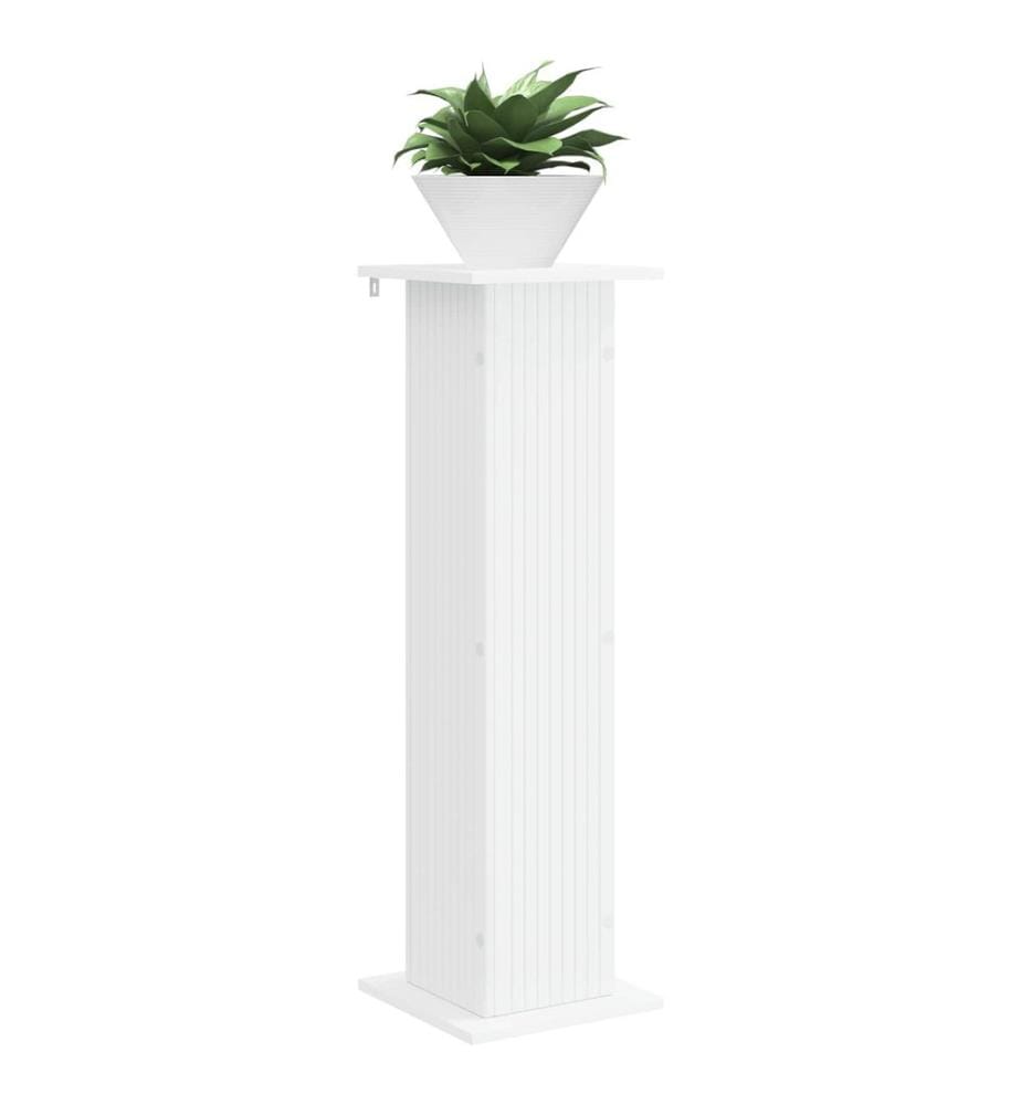 Support de Plante Blanc 30,5 x 30 x 100,5 cm Bois d'ingénierie