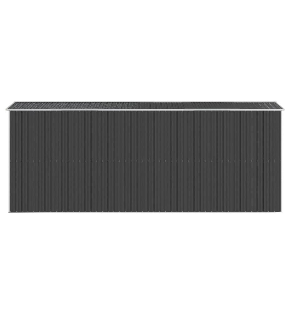 Abri de jardin Anthracite 192x523x223 cm Métal galvanisé