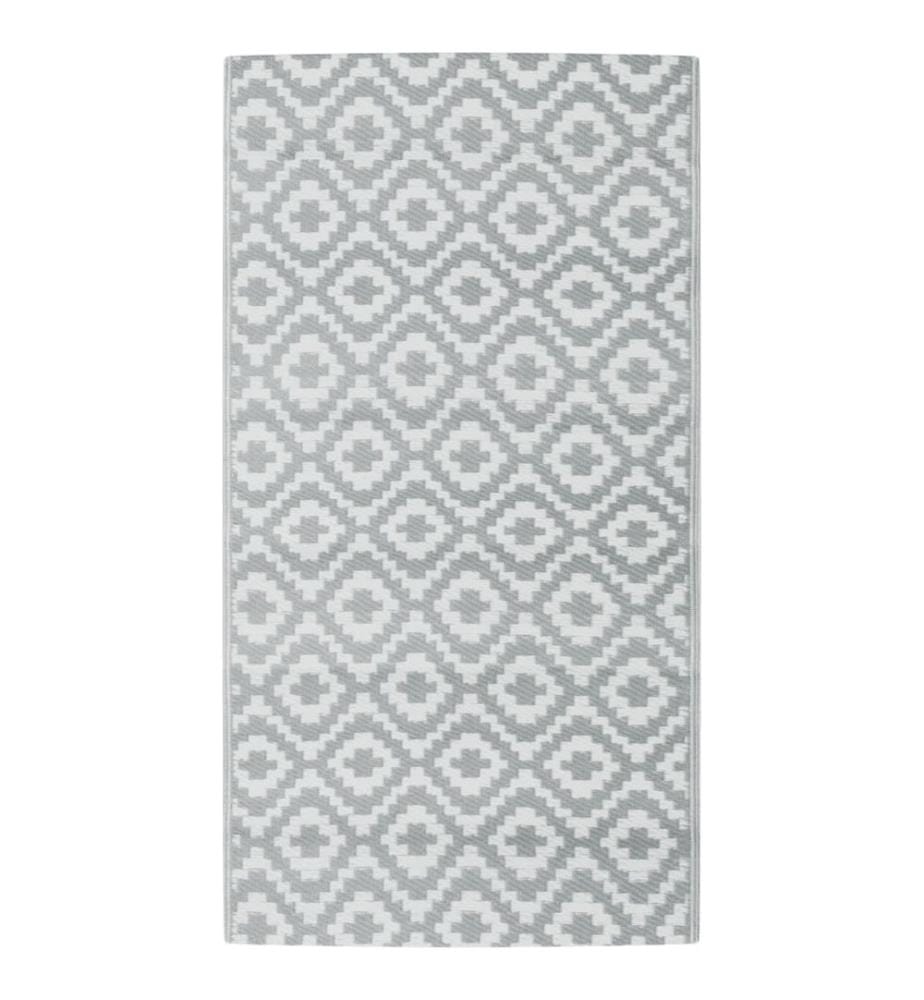 Outdoor-Teppich ARAKIL Grau 80x150 cm PP